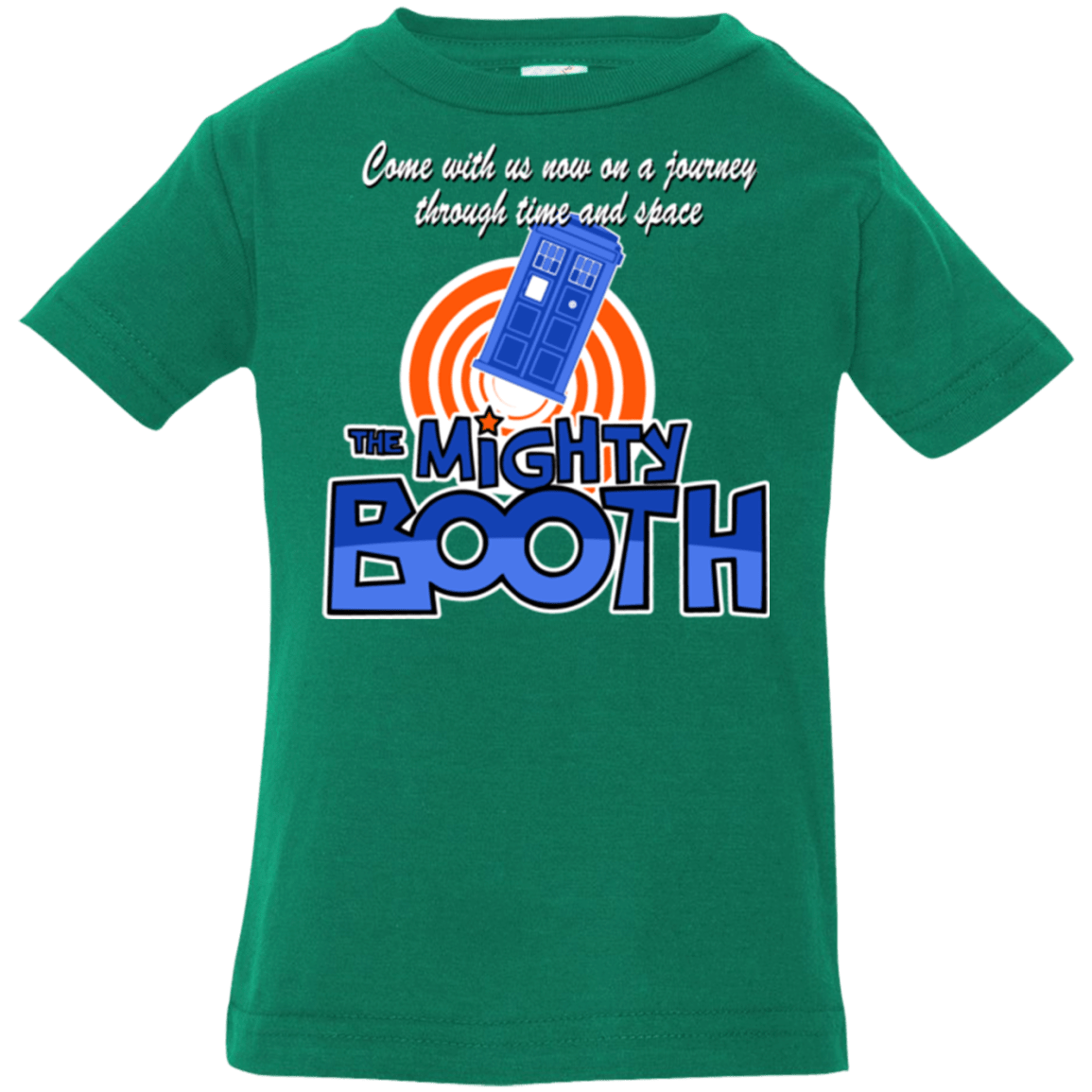 T-Shirts Kelly / 6 Months Mighty Booth Infant Premium T-Shirt