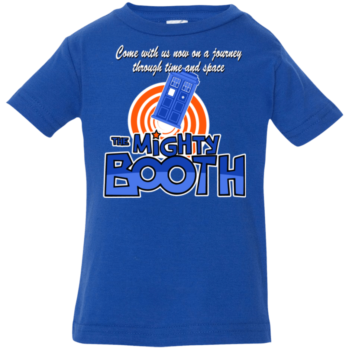 T-Shirts Royal / 6 Months Mighty Booth Infant Premium T-Shirt