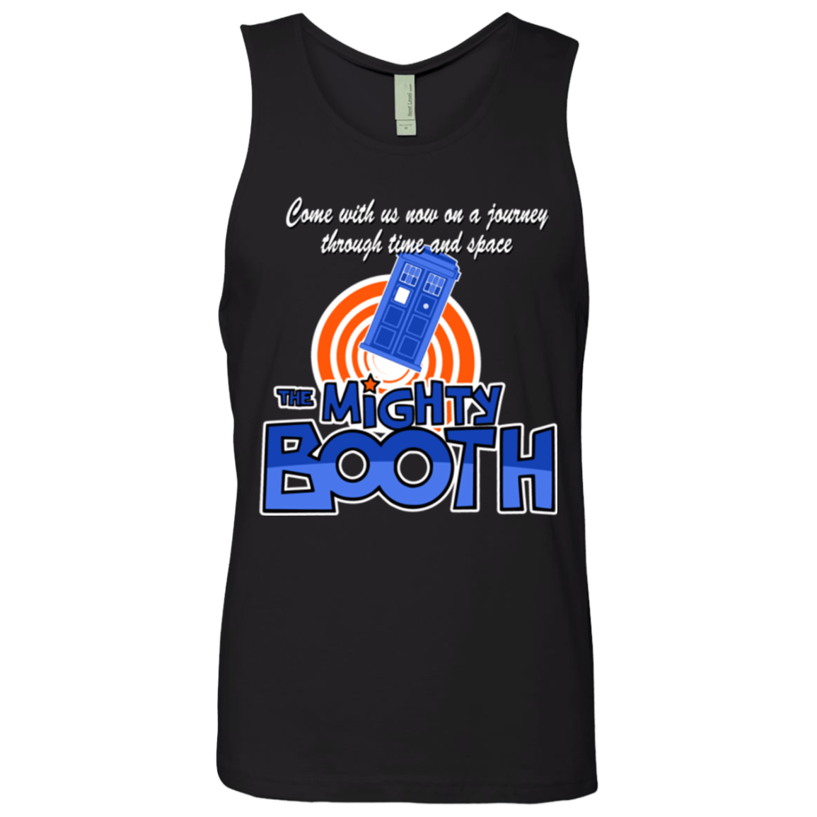T-Shirts Black / Small Mighty Booth Men's Premium Tank Top