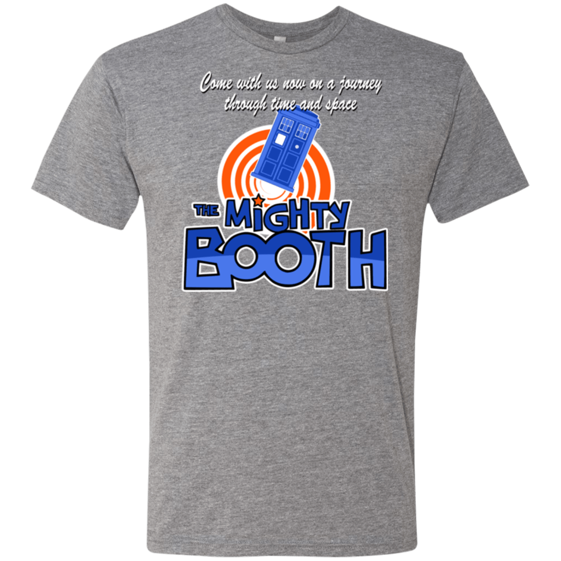 T-Shirts Premium Heather / Small Mighty Booth Men's Triblend T-Shirt