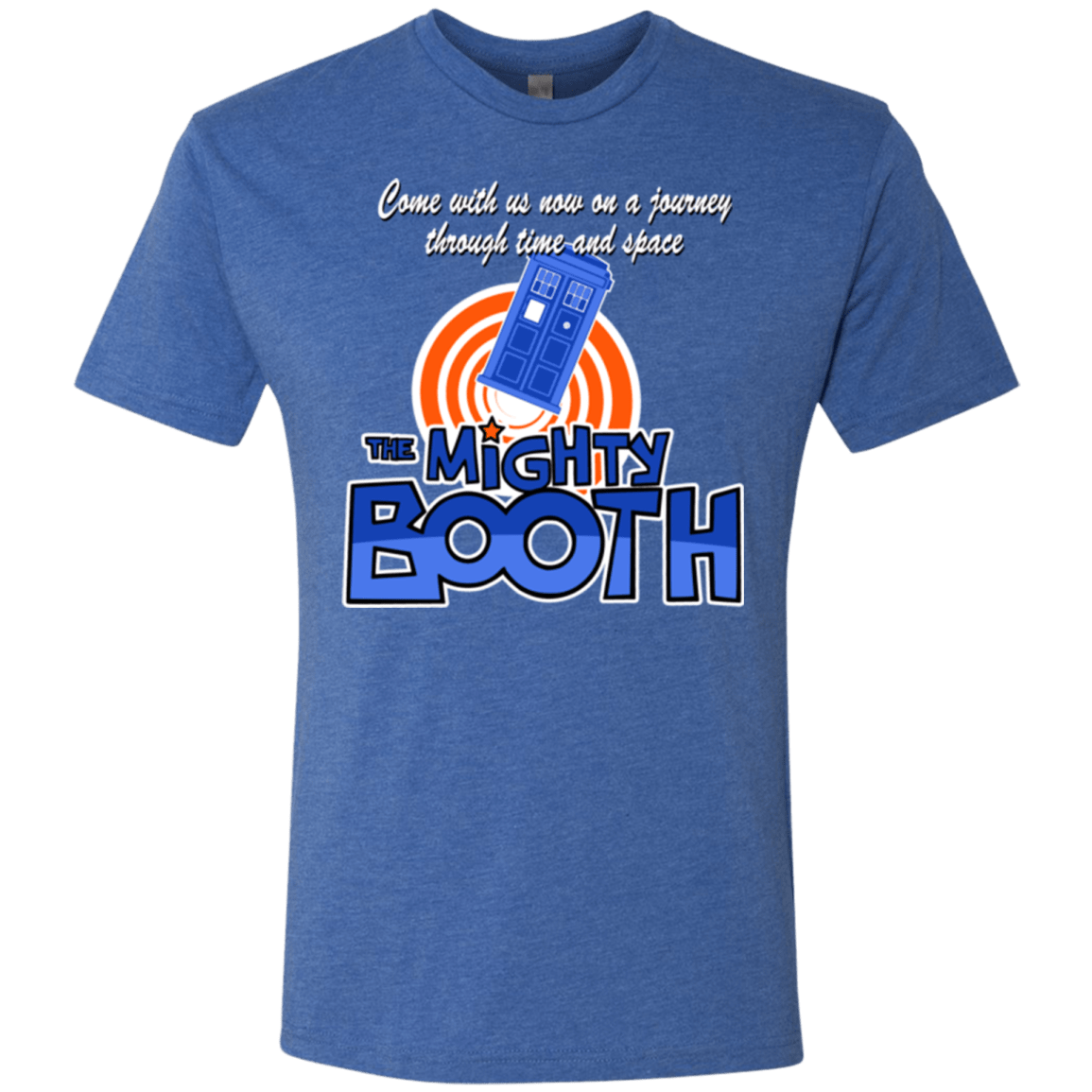 T-Shirts Vintage Royal / Small Mighty Booth Men's Triblend T-Shirt