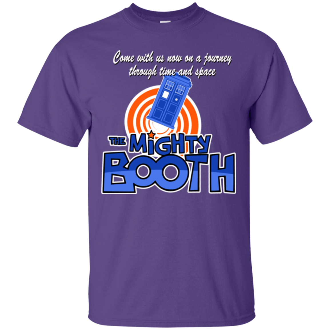 T-Shirts Purple / Small Mighty Booth T-Shirt