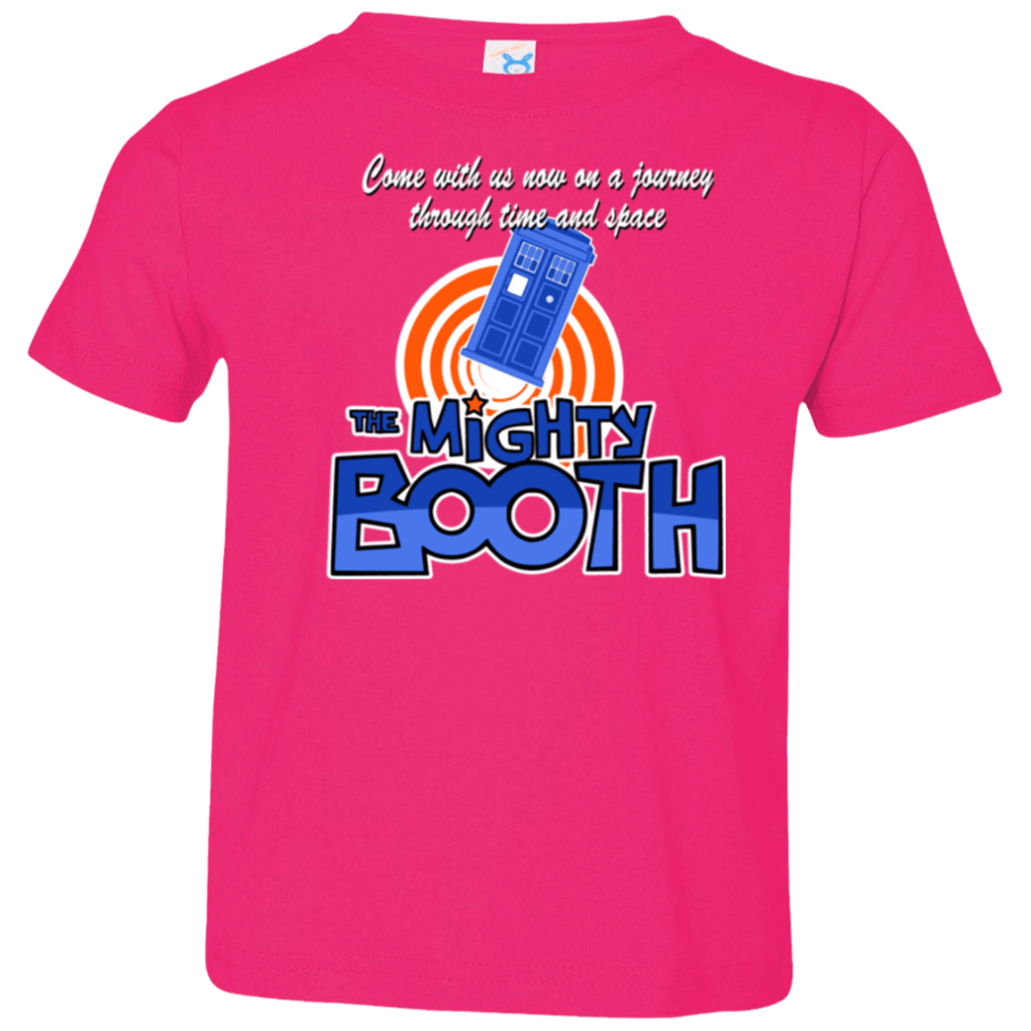 T-Shirts Hot Pink / 2T Mighty Booth Toddler Premium T-Shirt