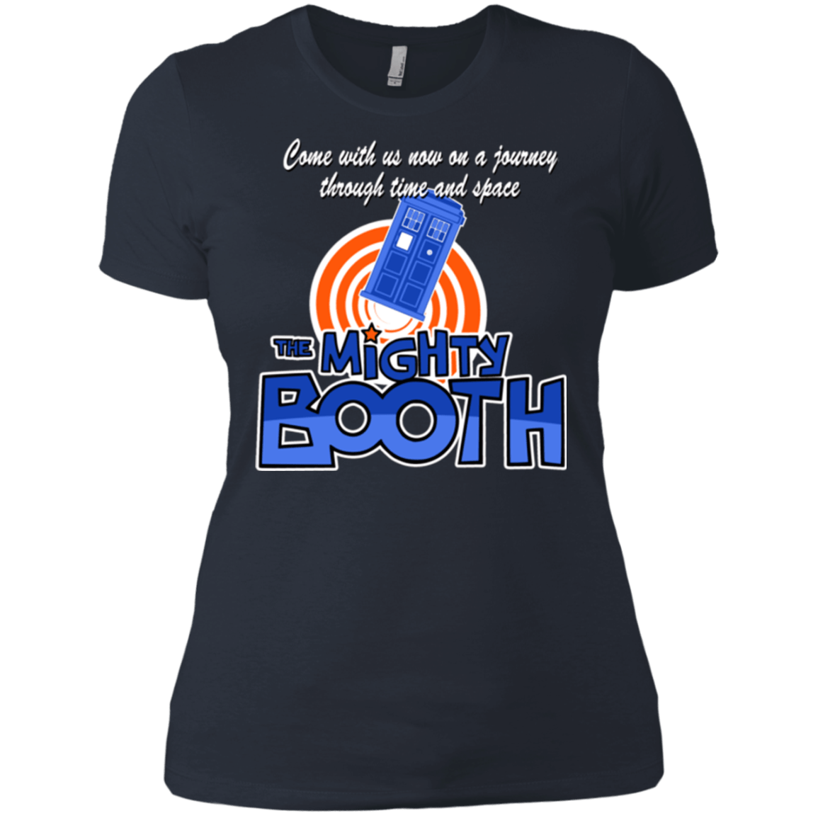 T-Shirts Indigo / X-Small Mighty Booth Women's Premium T-Shirt