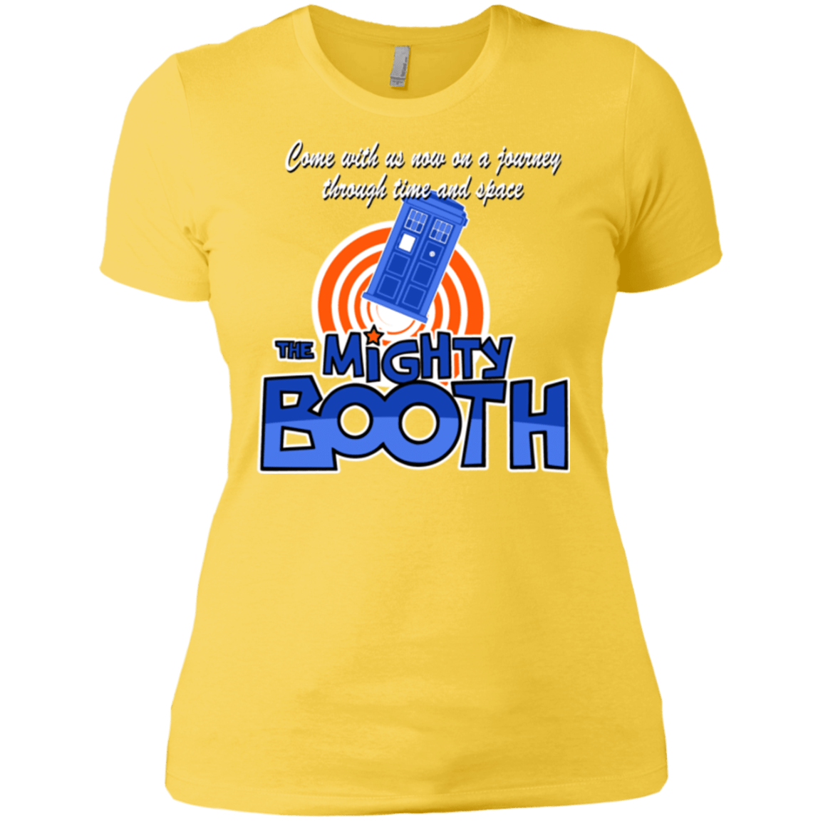 T-Shirts Vibrant Yellow / X-Small Mighty Booth Women's Premium T-Shirt