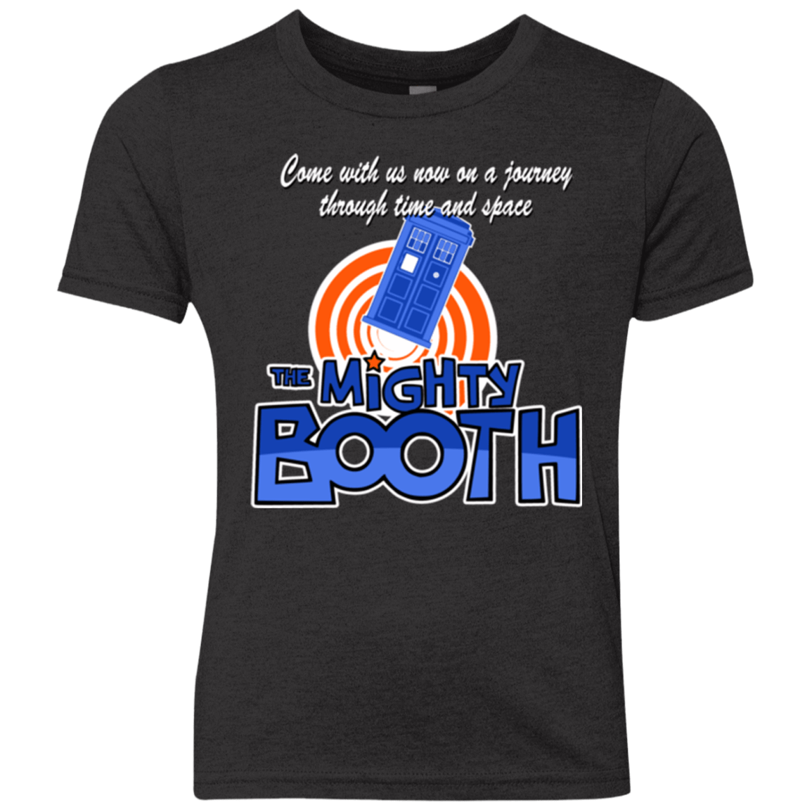 T-Shirts Vintage Black / YXS Mighty Booth Youth Triblend T-Shirt
