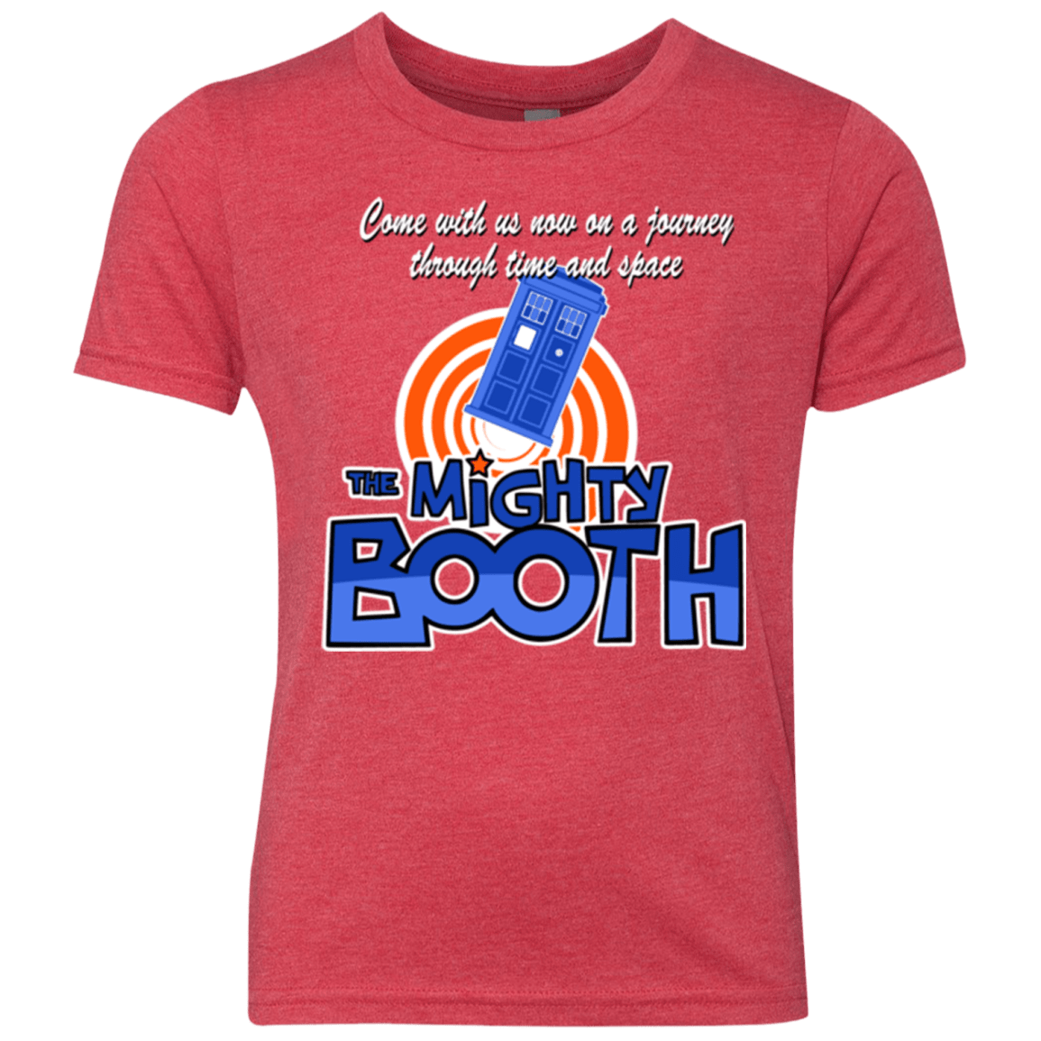 T-Shirts Vintage Red / YXS Mighty Booth Youth Triblend T-Shirt