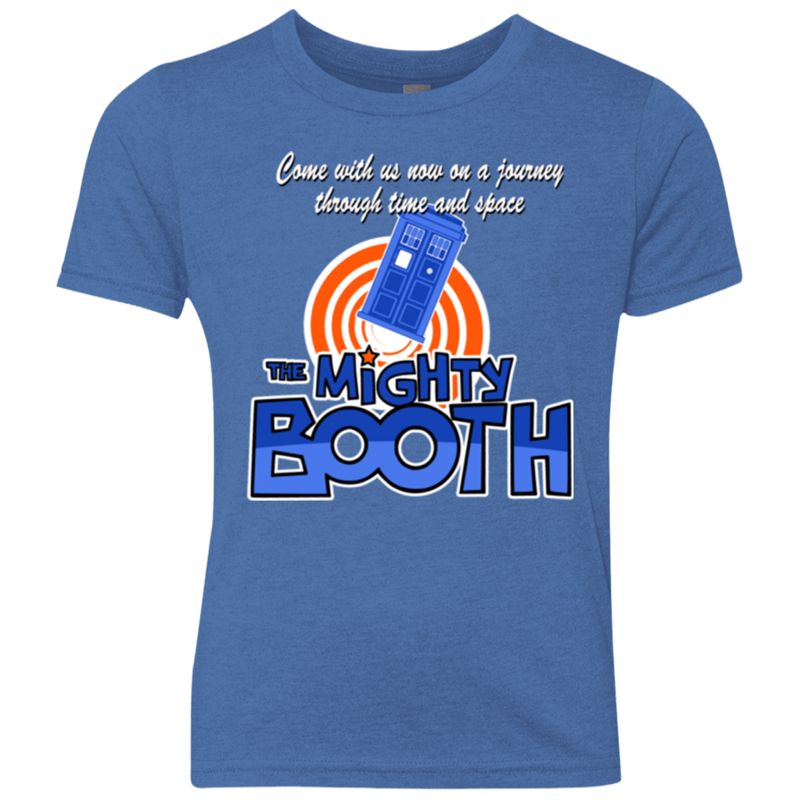 T-Shirts Vintage Royal / YXS Mighty Booth Youth Triblend T-Shirt