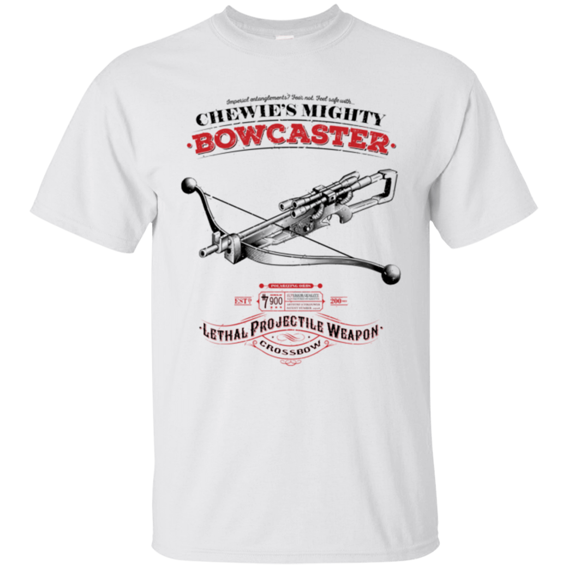 T-Shirts White / Small Mighty Bowcaster T-Shirt