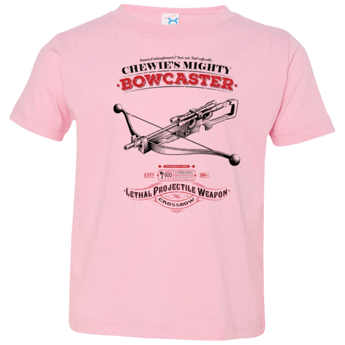 T-Shirts Pink / 2T Mighty Bowcaster Toddler Premium T-Shirt