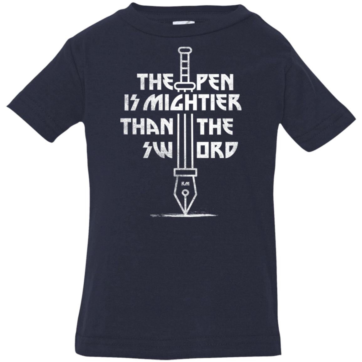 T-Shirts Navy / 6 Months Mighty Pen Infant Premium T-Shirt