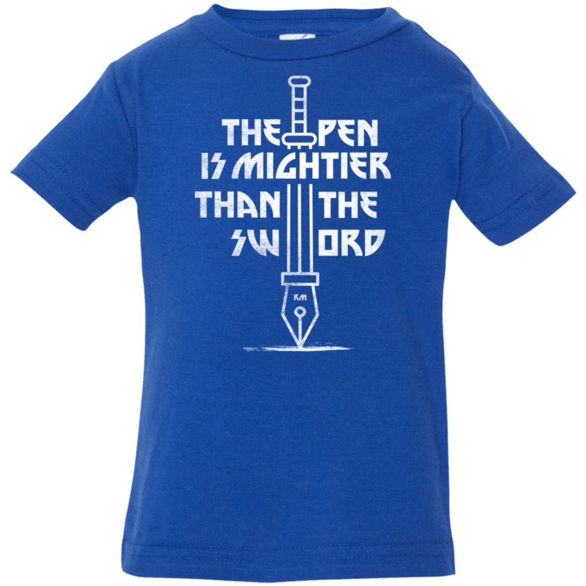 T-Shirts Royal / 6 Months Mighty Pen Infant Premium T-Shirt
