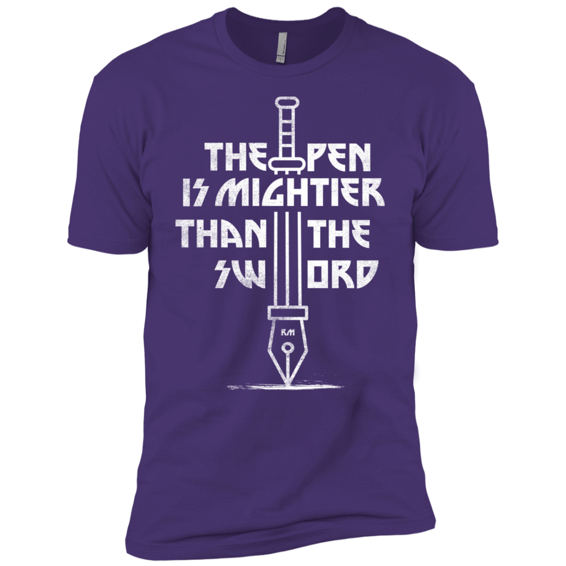 T-Shirts Purple Rush/ / X-Small Mighty Pen Men's Premium T-Shirt