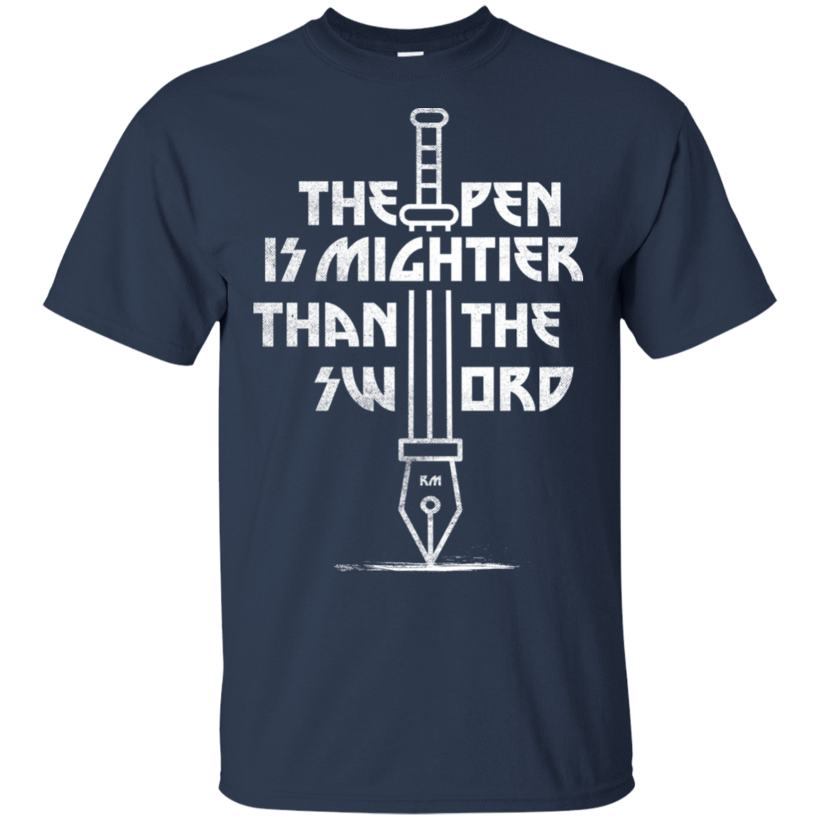 T-Shirts Navy / S Mighty Pen T-Shirt
