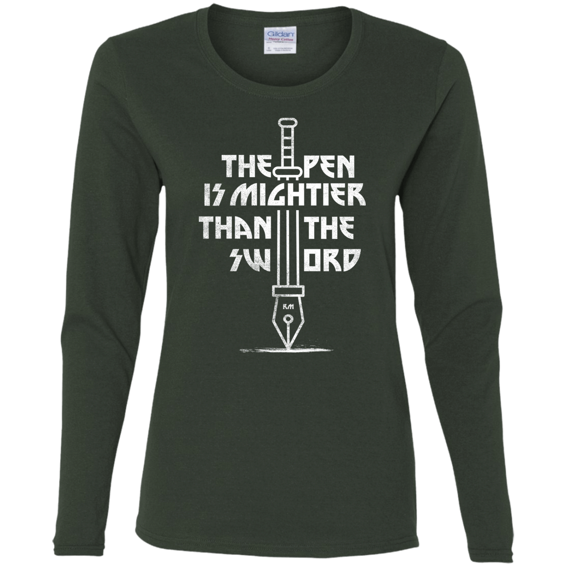 T-Shirts Forest / S Mighty Pen Women's Long Sleeve T-Shirt
