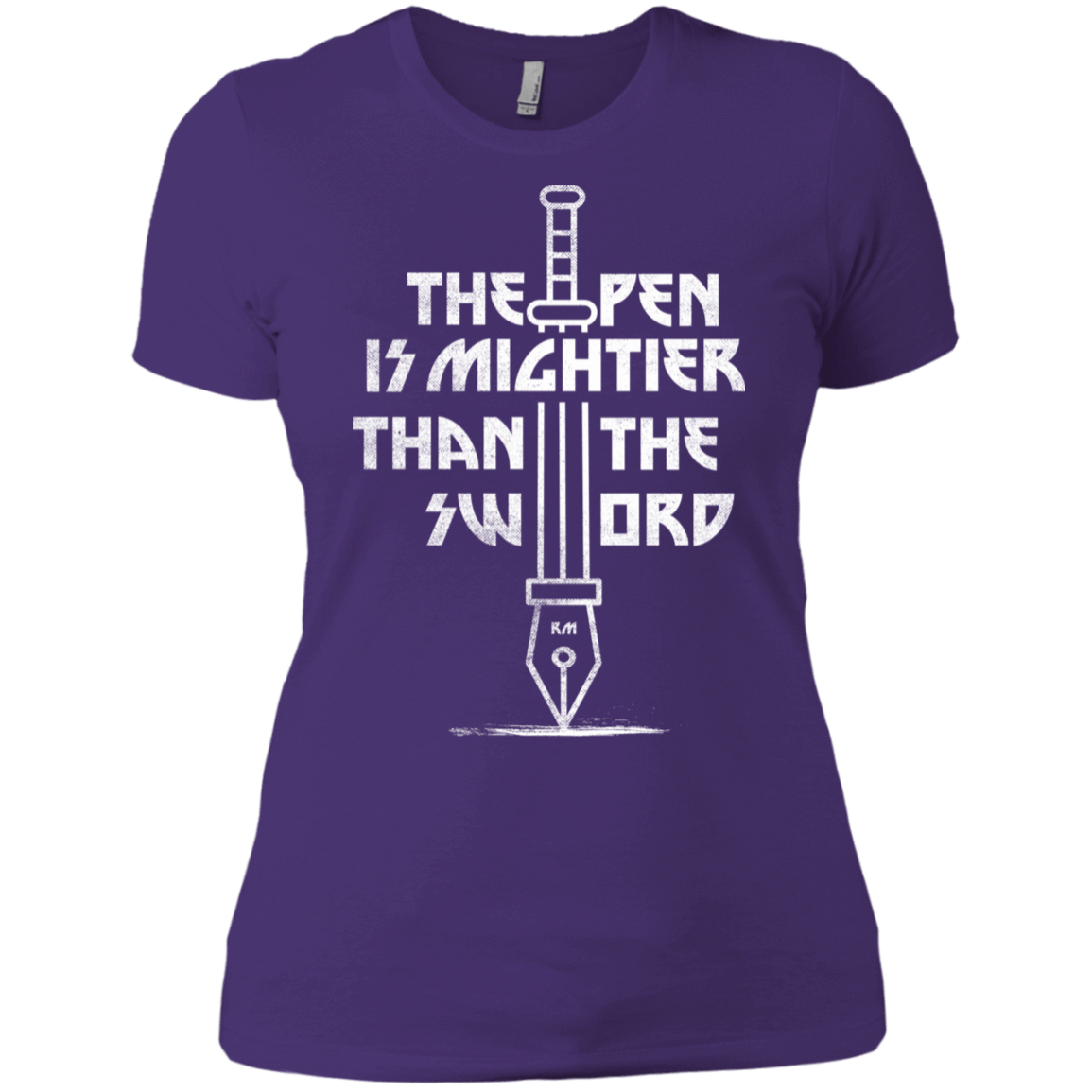 T-Shirts Purple Rush/ / X-Small Mighty Pen Women's Premium T-Shirt