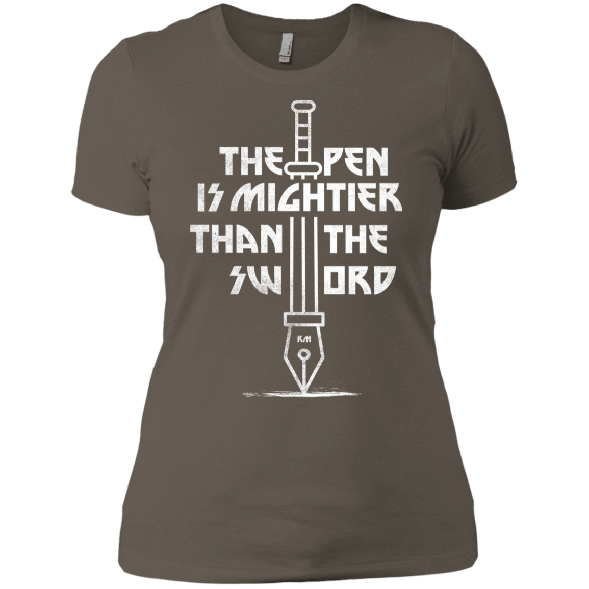 T-Shirts Warm Grey / X-Small Mighty Pen Women's Premium T-Shirt