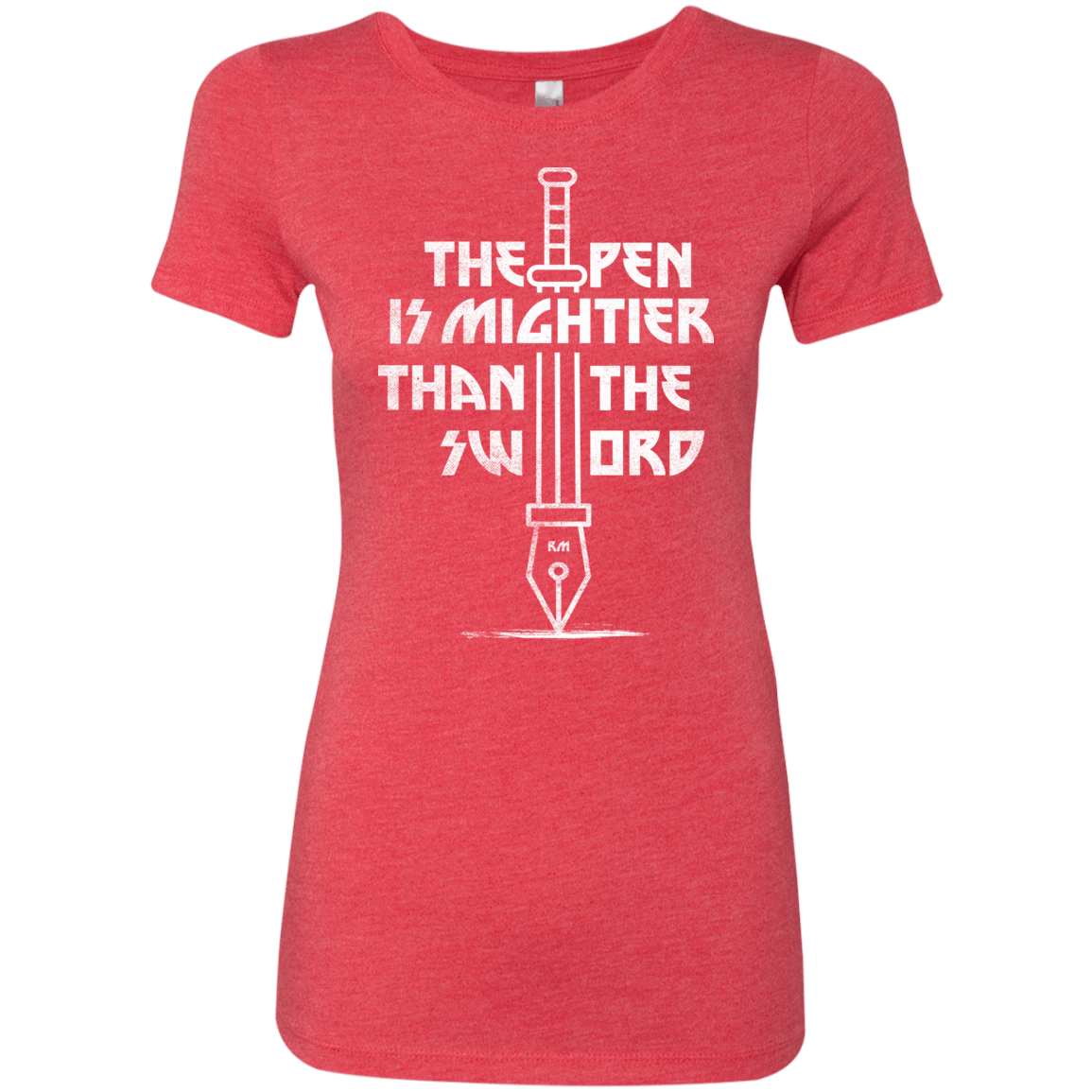 T-Shirts Vintage Red / S Mighty Pen Women's Triblend T-Shirt