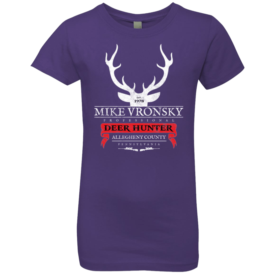T-Shirts Purple Rush / YXS Mike Vronsky Girls Premium T-Shirt