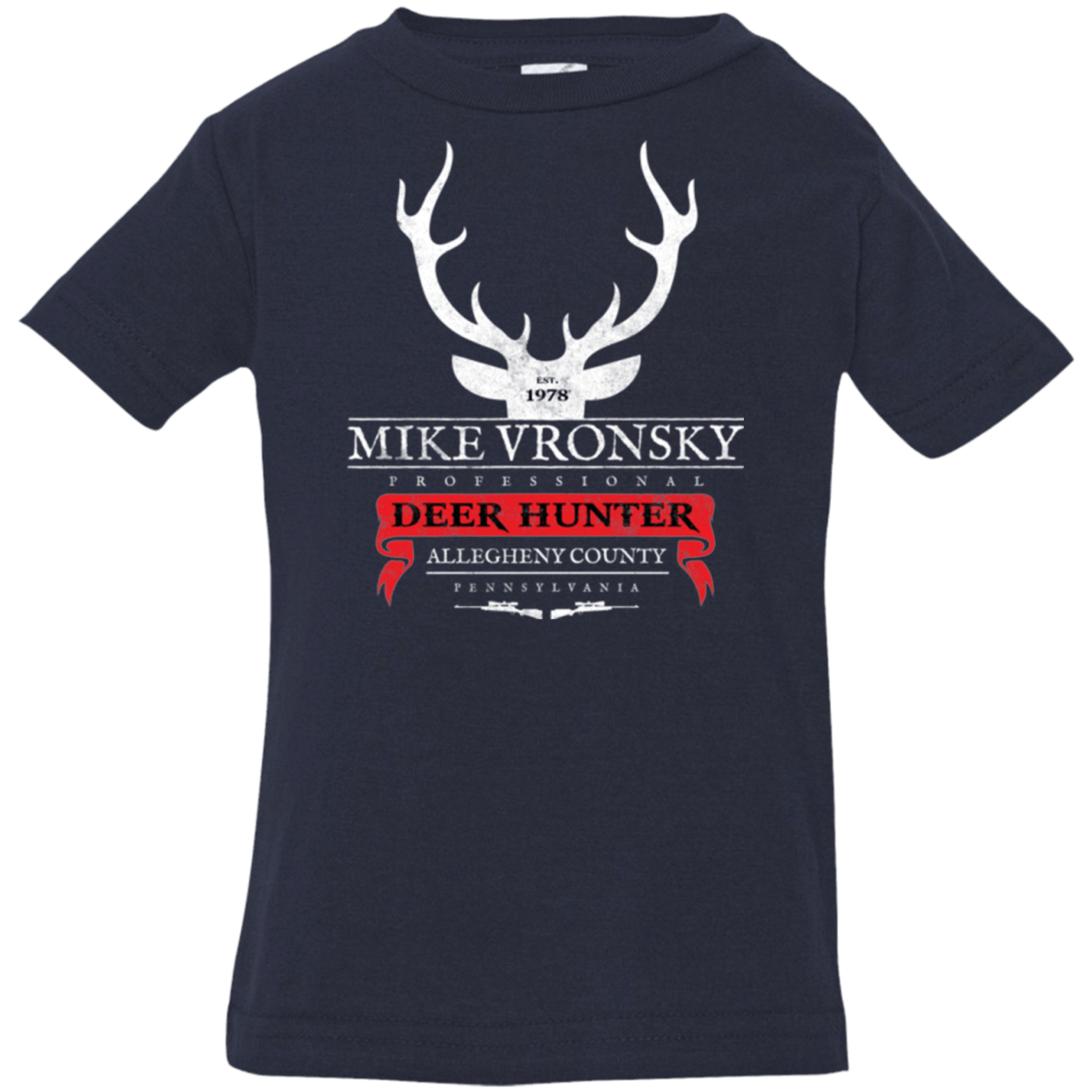 T-Shirts Navy / 6 Months Mike Vronsky Infant Premium T-Shirt