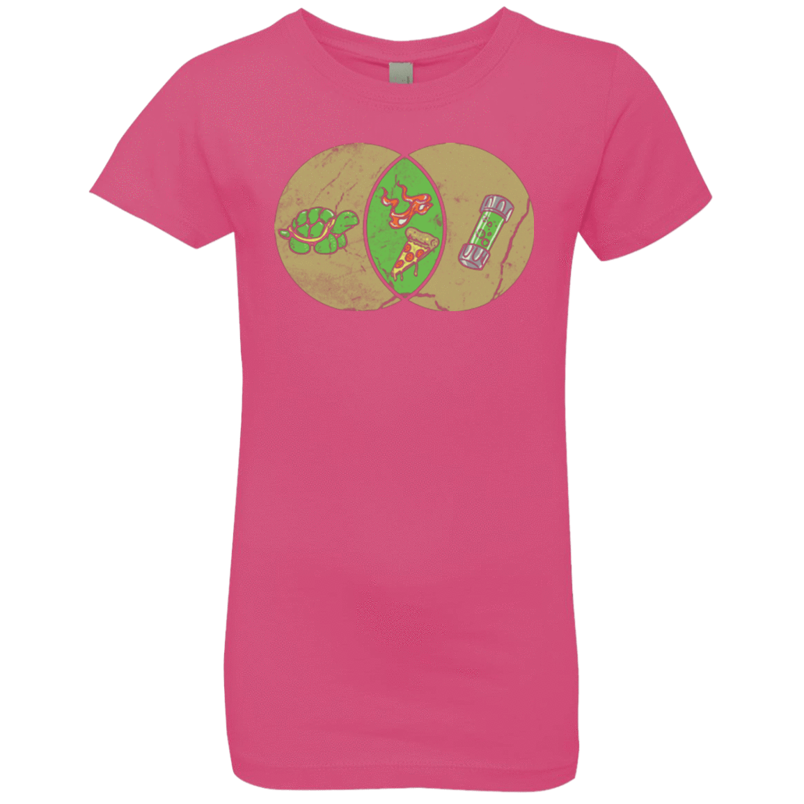 T-Shirts Hot Pink / YXS Mikey Diagram Girls Premium T-Shirt