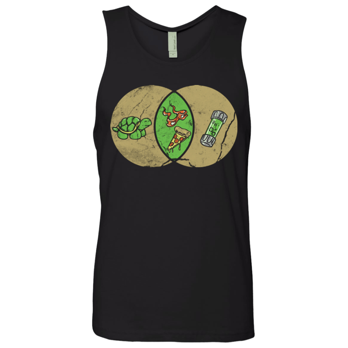 T-Shirts Black / Small Mikey Diagram Men's Premium Tank Top