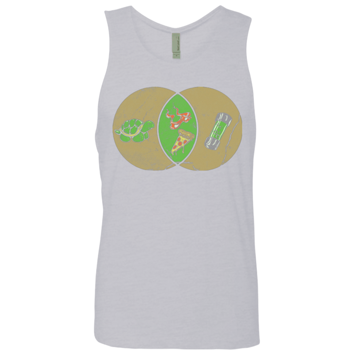 T-Shirts Heather Grey / Small Mikey Diagram Men's Premium Tank Top