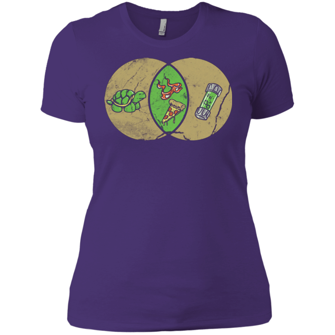 T-Shirts Purple / X-Small Mikey Diagram Women's Premium T-Shirt
