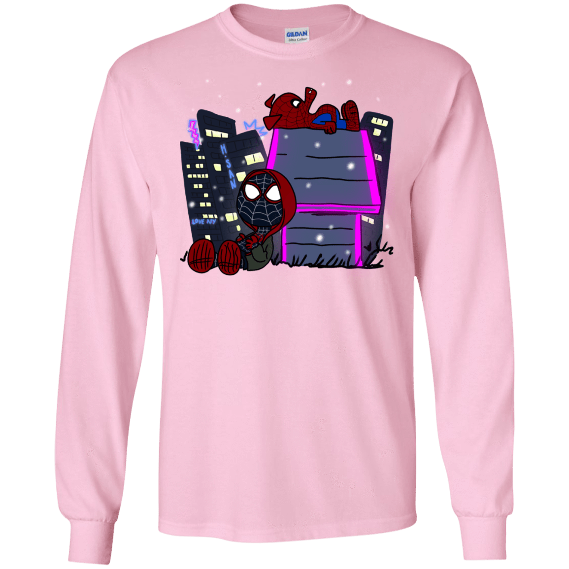 T-Shirts Light Pink / S Miles and Porker Men's Long Sleeve T-Shirt