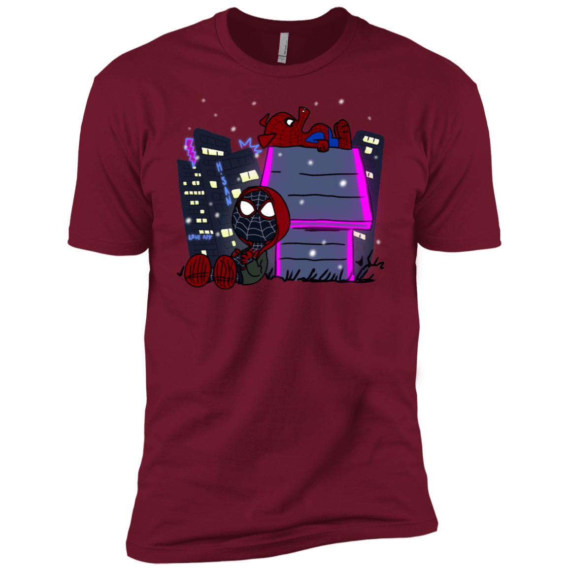 T-Shirts Cardinal / X-Small Miles and Porker Men's Premium T-Shirt