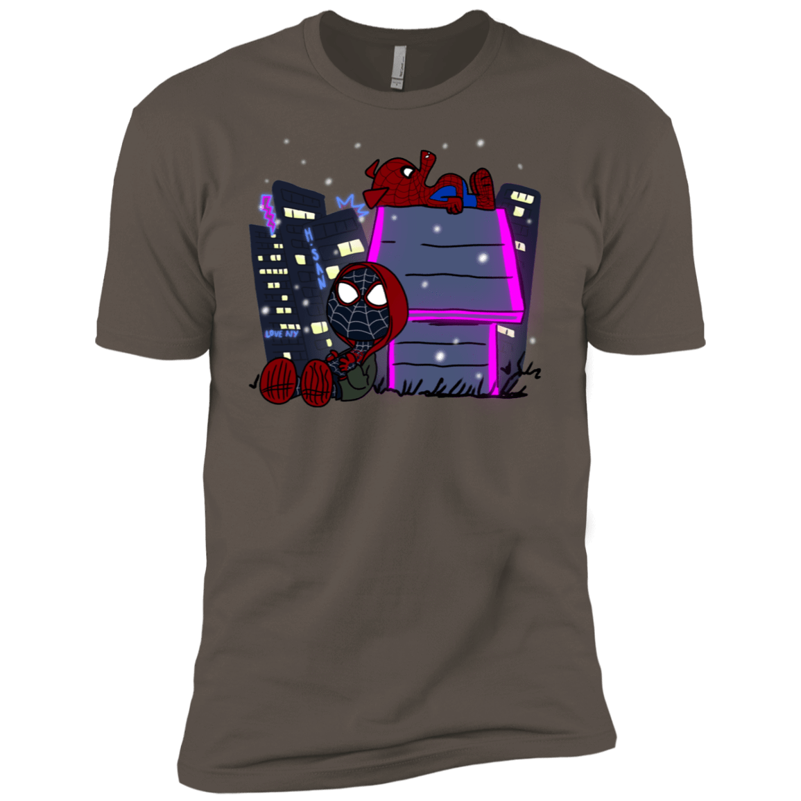 T-Shirts Warm Grey / X-Small Miles and Porker Men's Premium T-Shirt