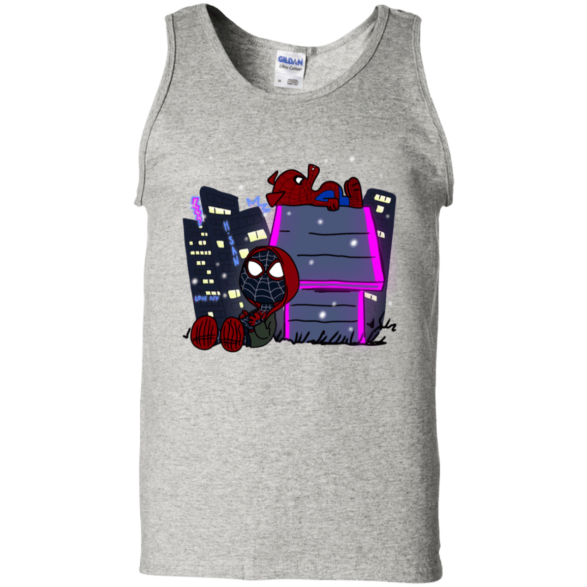 T-Shirts Ash / S Miles and Porker Men's Tank Top