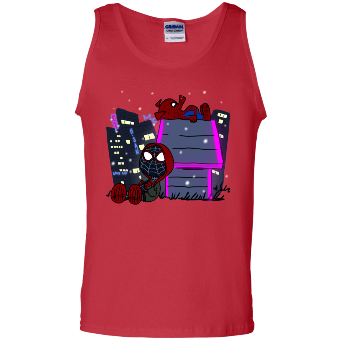 T-Shirts Red / S Miles and Porker Men's Tank Top