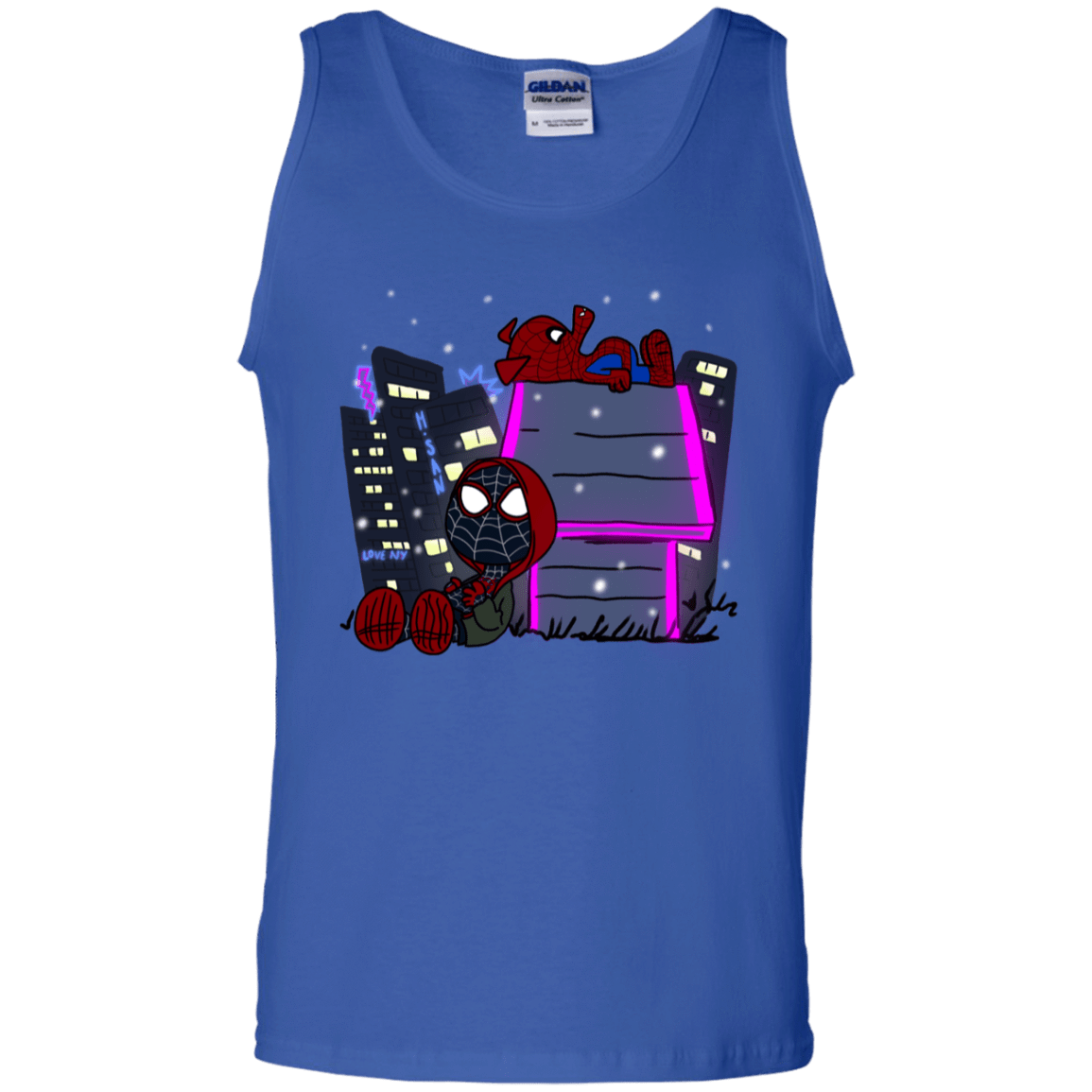 T-Shirts Royal / S Miles and Porker Men's Tank Top