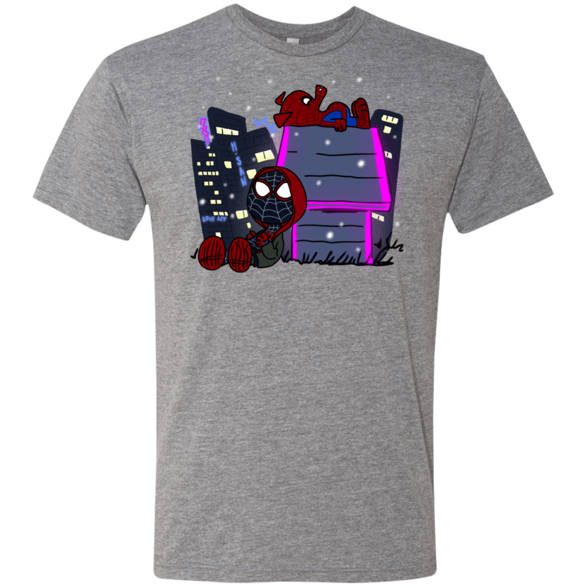 T-Shirts Premium Heather / S Miles and Porker Men's Triblend T-Shirt