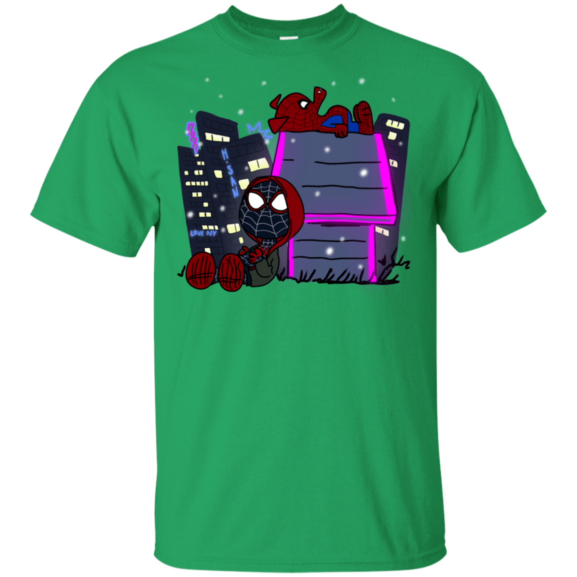 T-Shirts Irish Green / S Miles and Porker T-Shirt