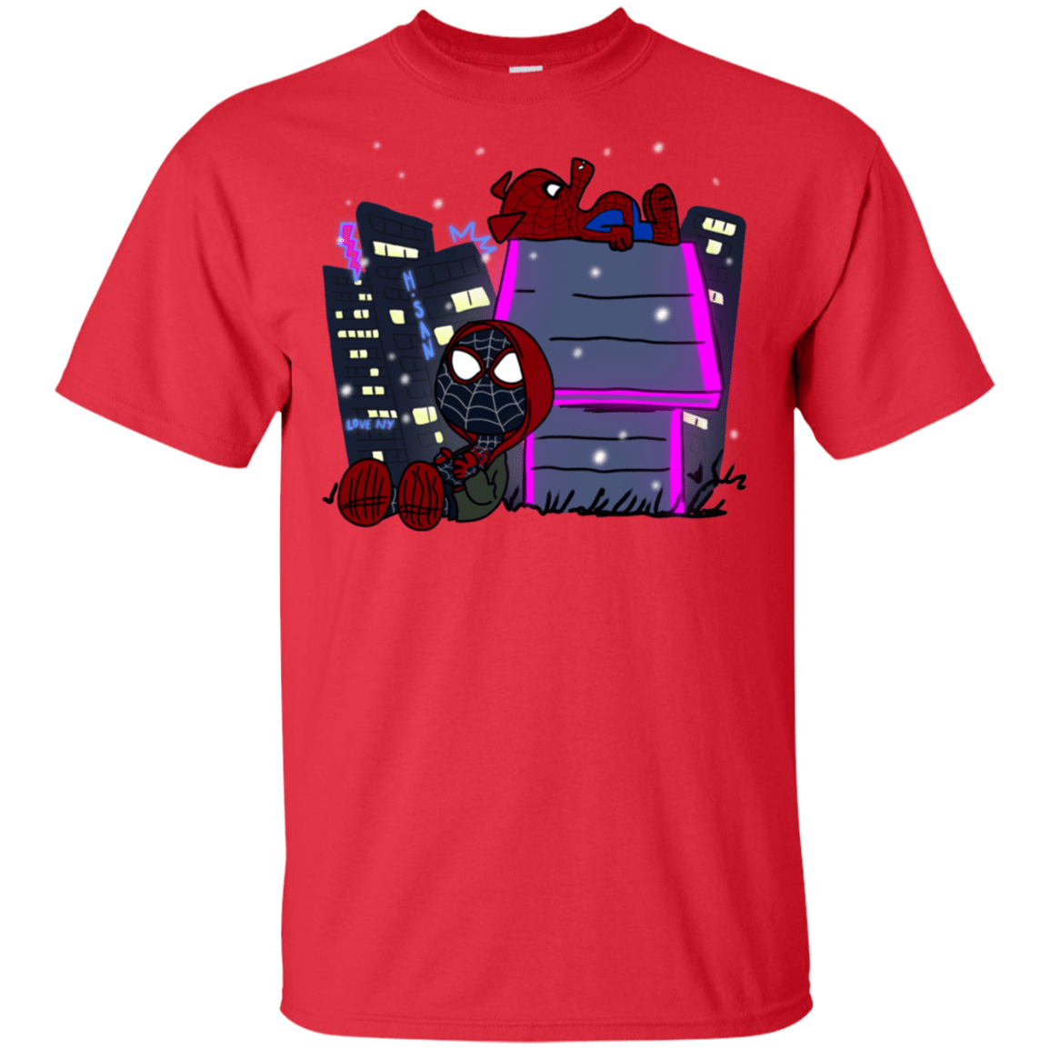 T-Shirts Red / S Miles and Porker T-Shirt