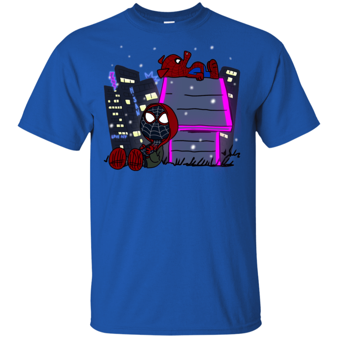 T-Shirts Royal / S Miles and Porker T-Shirt