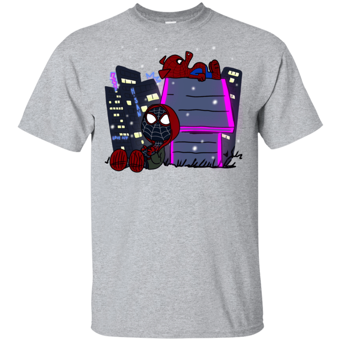 T-Shirts Sport Grey / S Miles and Porker T-Shirt