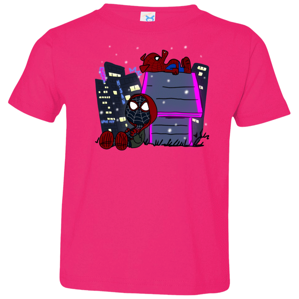 T-Shirts Hot Pink / 2T Miles and Porker Toddler Premium T-Shirt