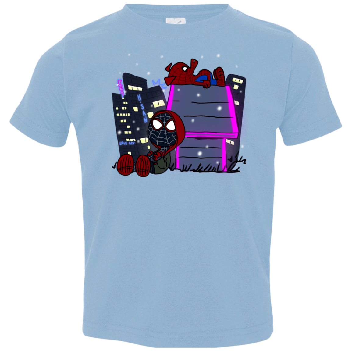 T-Shirts Light Blue / 2T Miles and Porker Toddler Premium T-Shirt