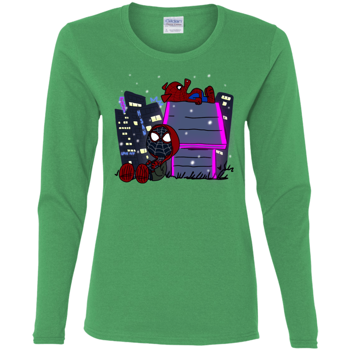 T-Shirts Irish Green / S Miles and Porker Women's Long Sleeve T-Shirt