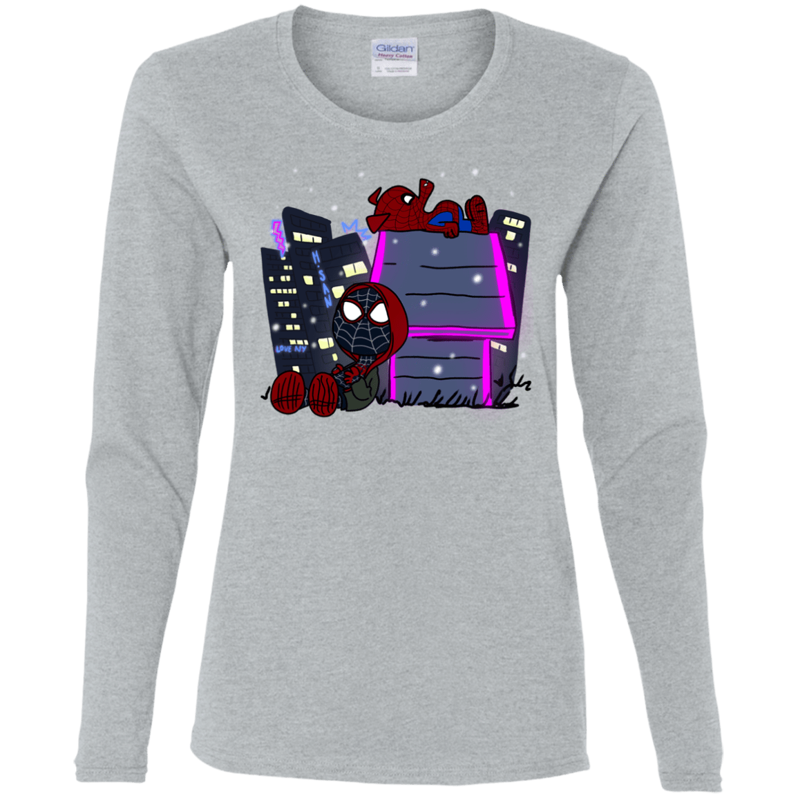 T-Shirts Sport Grey / S Miles and Porker Women's Long Sleeve T-Shirt