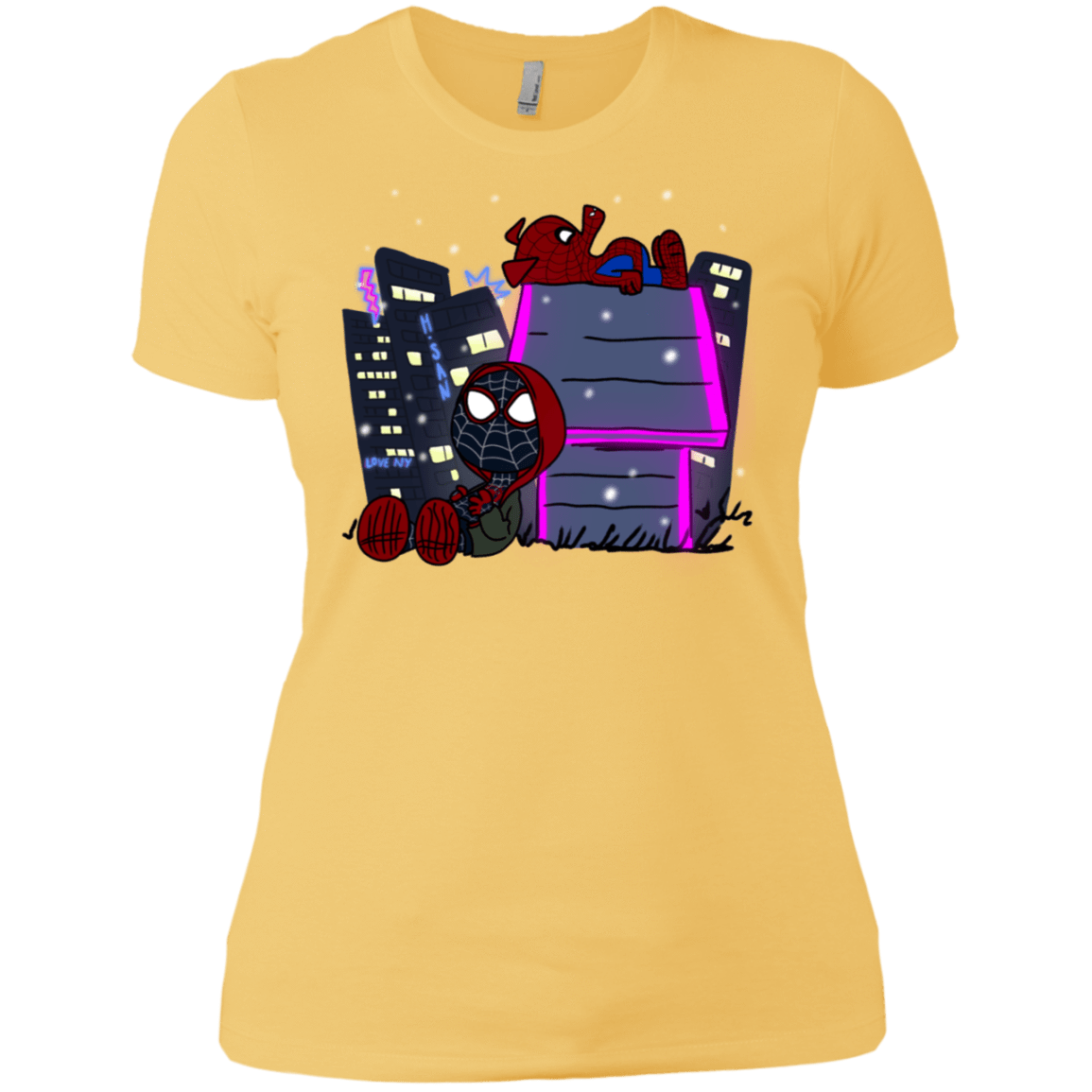 T-Shirts Banana Cream/ / X-Small Miles and Porker Women's Premium T-Shirt