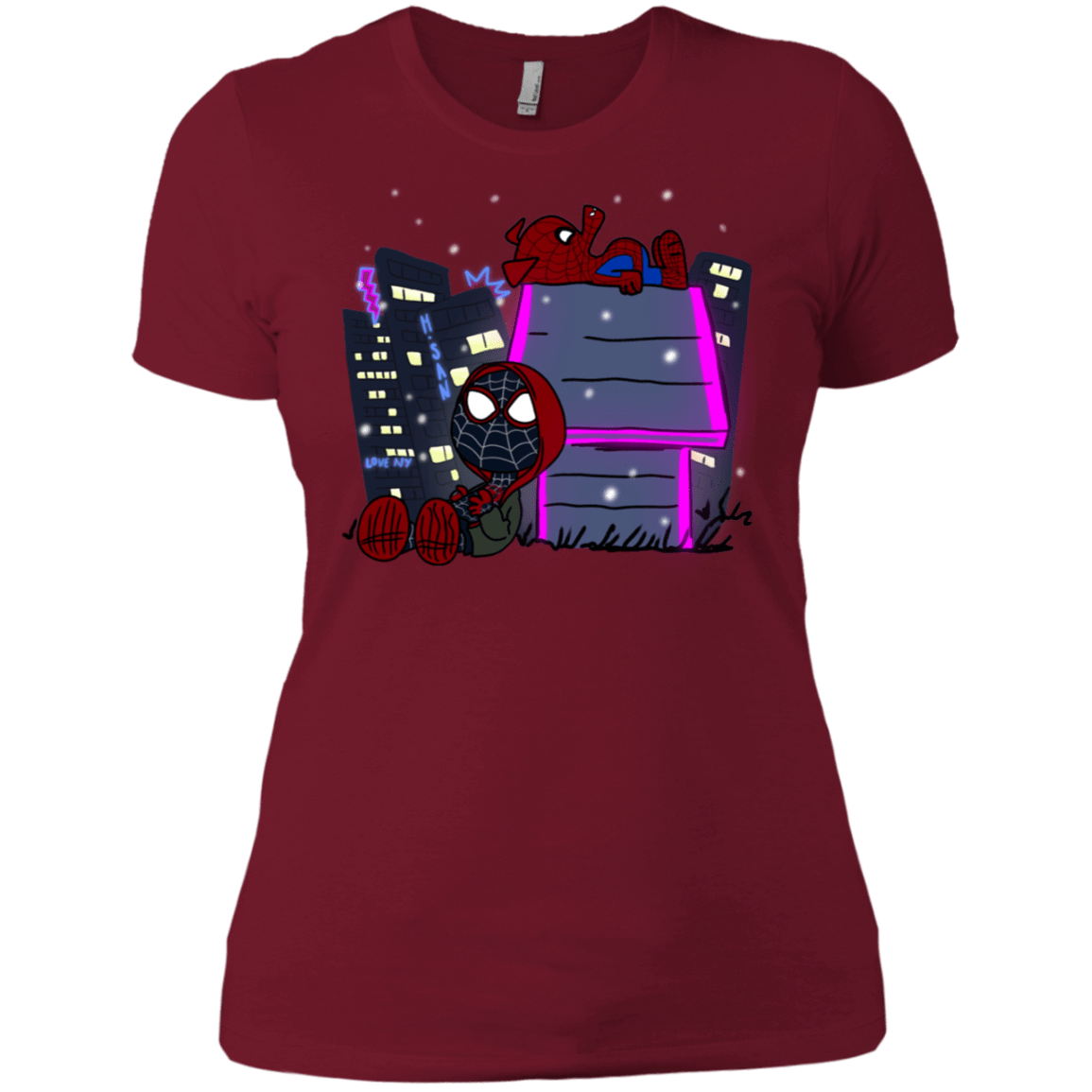 T-Shirts Scarlet / S Miles and Porker Women's Premium T-Shirt