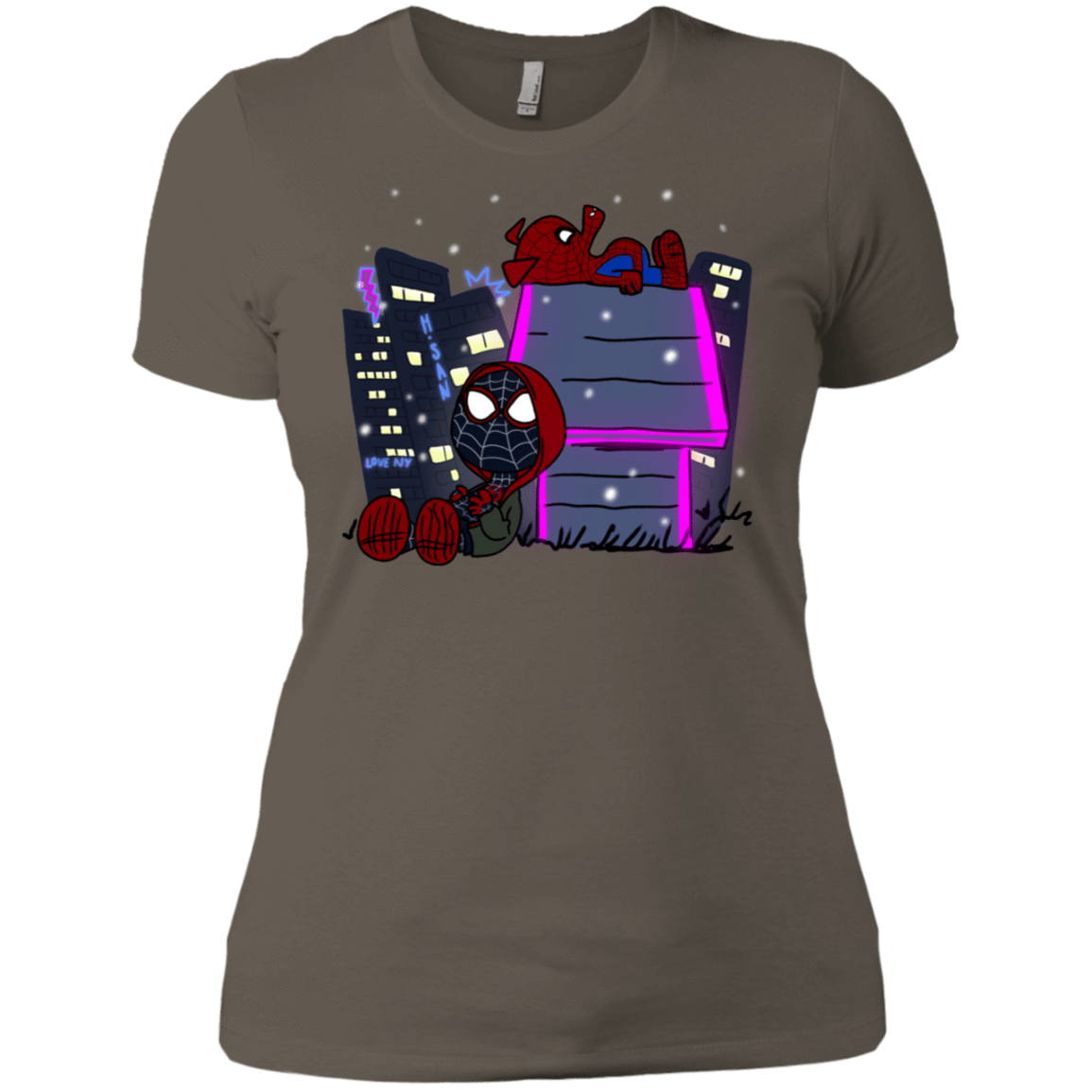 T-Shirts Warm Grey / X-Small Miles and Porker Women's Premium T-Shirt