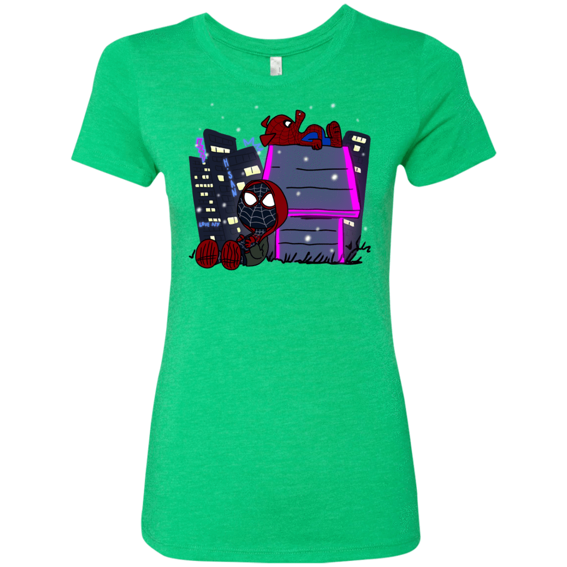 T-Shirts Envy / S Miles and Porker Women's Triblend T-Shirt