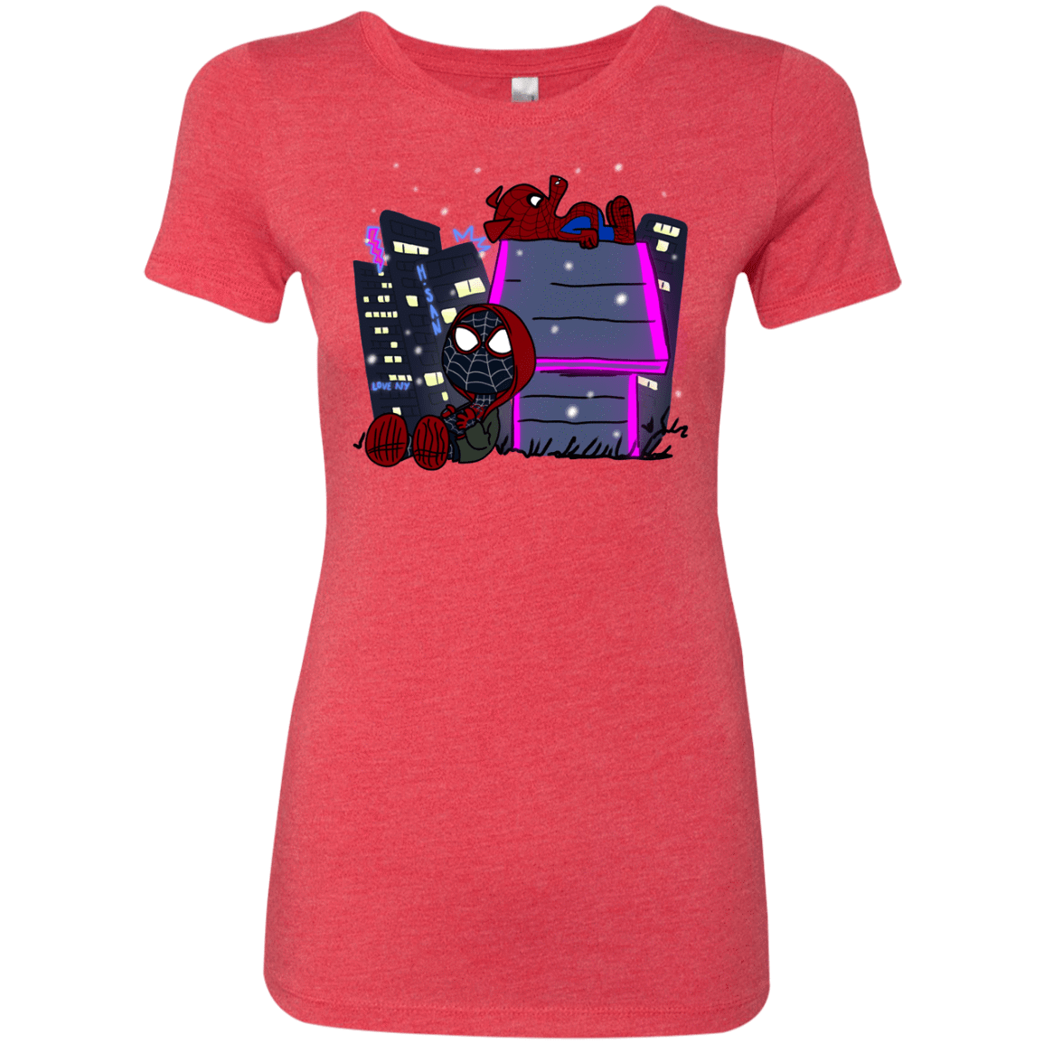 T-Shirts Vintage Red / S Miles and Porker Women's Triblend T-Shirt