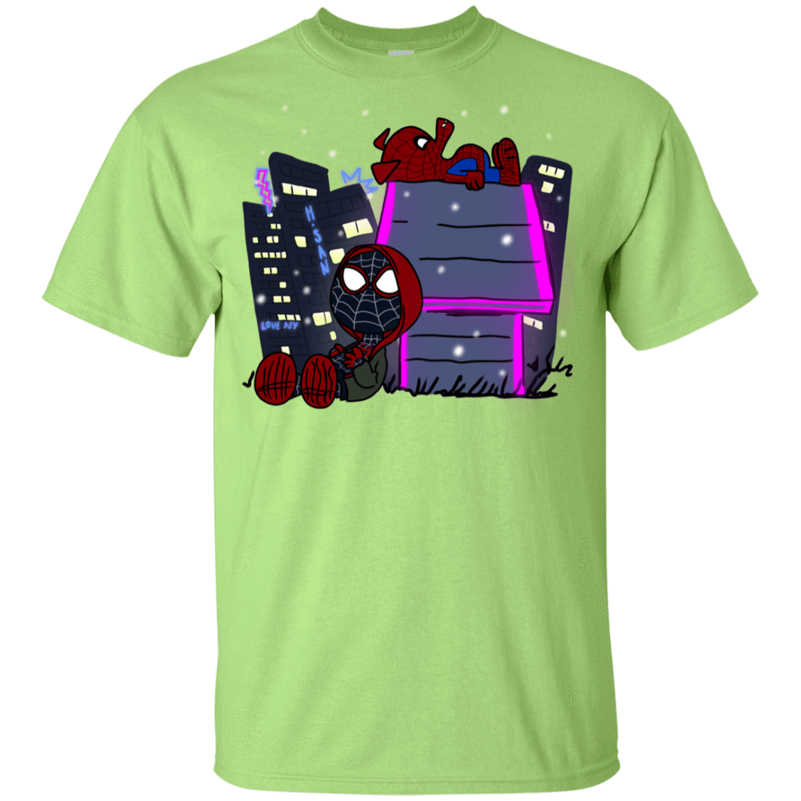 T-Shirts Mint Green / YXS Miles and Porker Youth T-Shirt