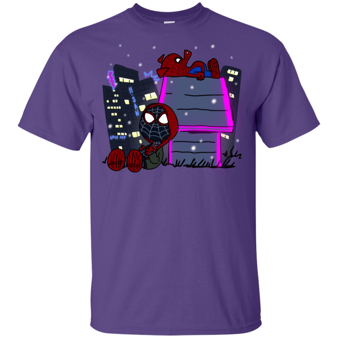 T-Shirts Purple / YXS Miles and Porker Youth T-Shirt